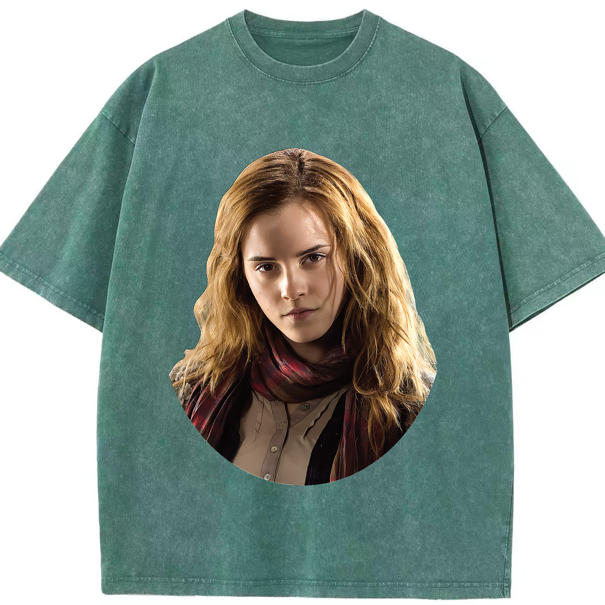 （画像用） Harry Potter ハリー・ポッターシリーズ 綿100% ヴィンテージ風 半袖Tシャツ（フロントプリント）